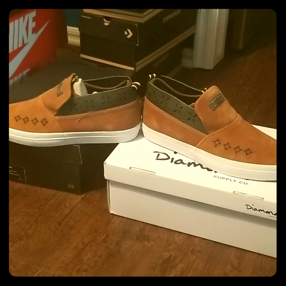 Folk slip on loafers